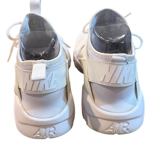 Nike Air Huarache Run Ultra, Triple White, 819685-101, Mens Running, Size 8 - Picture 5 of 7